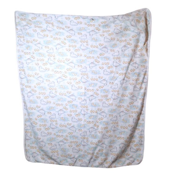 Vintage Carter's Mama & Baby Ducks Hooded Terry Bath Towel 30" X 33" - Picture 4 of 5